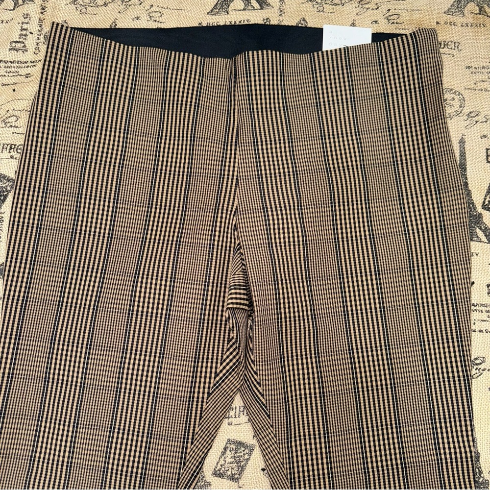 A New Day  Plaid High-Rise Fitted Hip & Thigh Stretch Skinny Ankle Pant - Picture 7 of 16